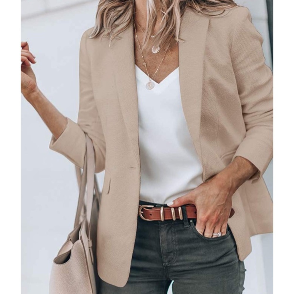 Khaki blazer